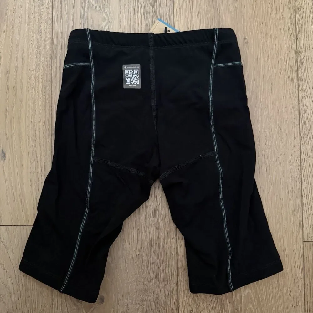 Arena Powerskin Impulso Men's Jammer Tech Suit Black Teal US 26 Racing Swim NWT
